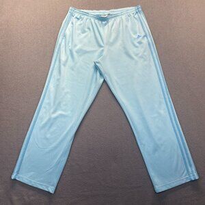 Adidas Womens Vintage Athletic Pants, Blue Size XL,Drawstring,Pockets,Embroideri